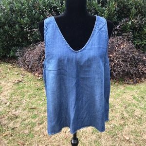 NWT! Denim Top